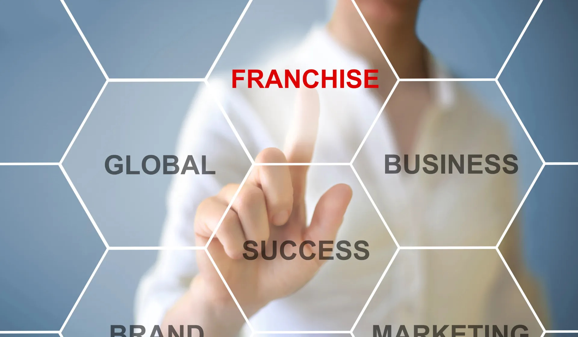 Franchise network coordinators collaborating on multi-location marketing strategy